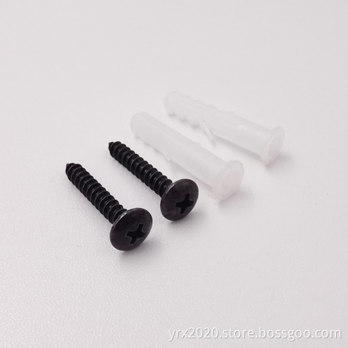 Bagged Hardware 4X25 TA Screw 6X30 Wall Plug